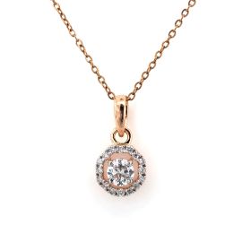 Sapphire Solitaire Pendant