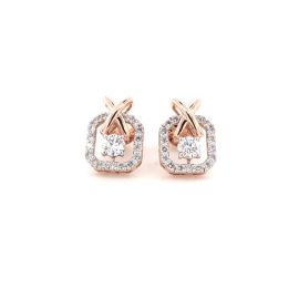 Crimson Crown Earrings
