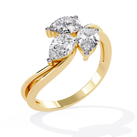 Radiant Bloom Cocktail Ring