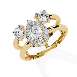 Golden Hour Gem Ring