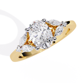 Opulent Orbit Gem Ring