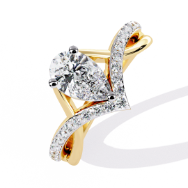 Emerald Mirage Statement Ring