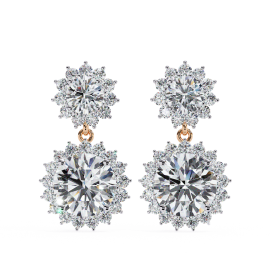 1.4 Ct Triple Gleam Hoops