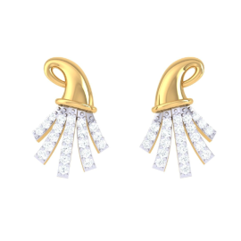 Shehnai Stud Earing