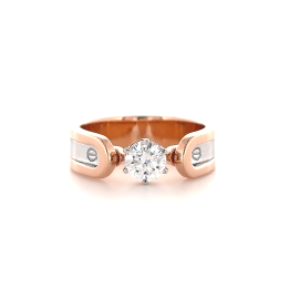 Sculpted Rose Gold Ring