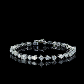 Single Row Diamond Bracelet