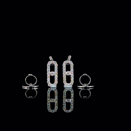 Golden Aura Earrings