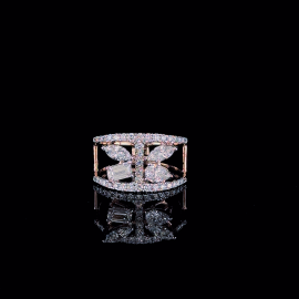 Unique Spiral Ring