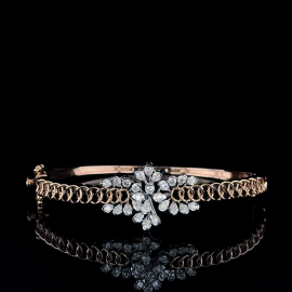 Rose Gold Bangle Bracelet