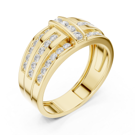 Bold Titanium Signet Ring