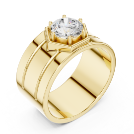 Engraved Stainless Steel Ring