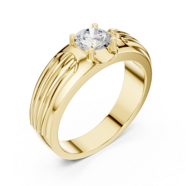 Sapphire Accent Ring for Men