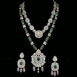 Chic Elegance Gemstone Necklace