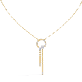 Crystal Studded Pendant Necklace