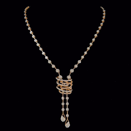 Hearting flow Blow Necklace