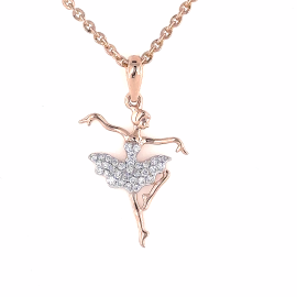 Princess Cut Diamond Pendant