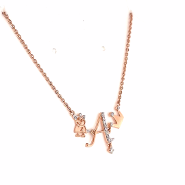 Alphabetic A  Pendant