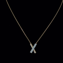 Cluster Diamond Pendant